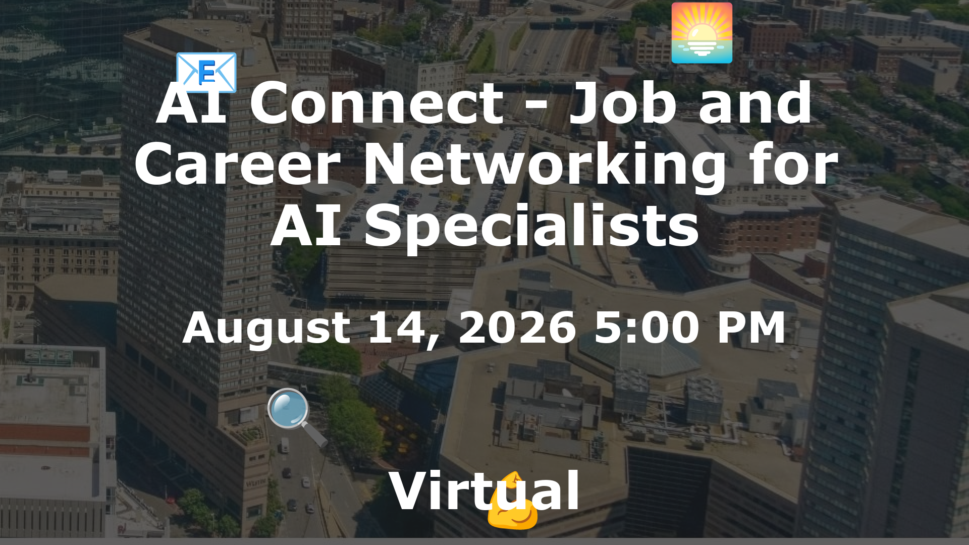 AI Connect - Job and Career Networking for AI Specialists event image